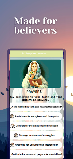 St Dymphna Novena & Prayers Screen 3
