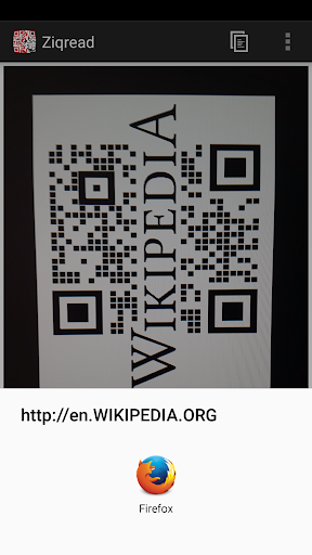Android application QR Code Scanner screenshort