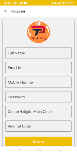 Recharge & Bill Payment Screen 2