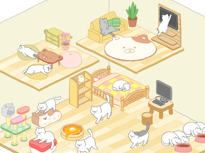 √ ゆるい 猫 癒し イラスト 300727