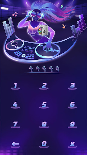 AppLock Theme Microphone Screen 2