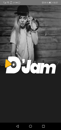 Android application D'Jam screenshort