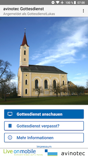 avinotec live church service Screen 2