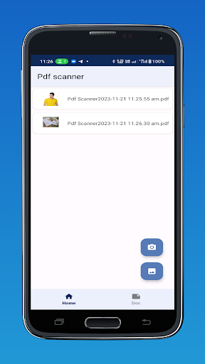 Android application Pdf Scanner screenshort