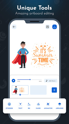 Android application Whiteboard Animation Creator screenshort