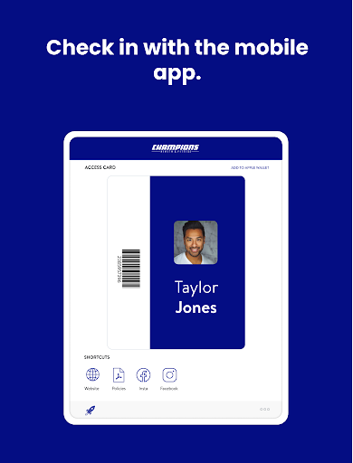 Champions Health and Fitness ekran görüntüsü