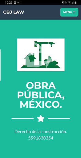 Android application Obra Pública y Privada en Méxi screenshort