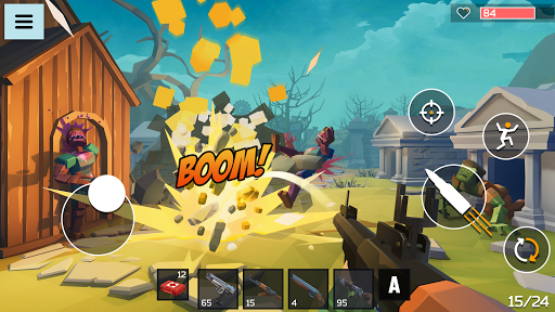 Télécharger 4 GUNS: Online Zombie Survival APK MOD (Astuce) screenshots 5