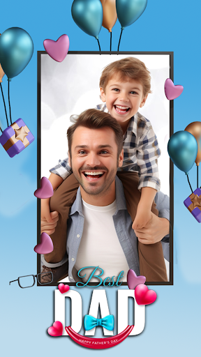 Father's day photo frame 2026