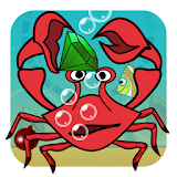 Crazy Crab Treasure Puzzle icon