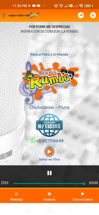 Radio La Rumba Online - 9.8 - (Android)