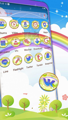 Rainbow Sky Theme