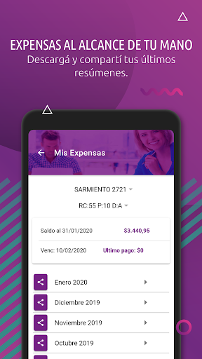 VEME - Ver Mis Expensas Screen 3