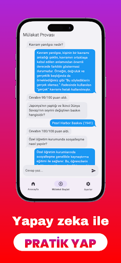 Mülakat Meb ekran görüntüsü