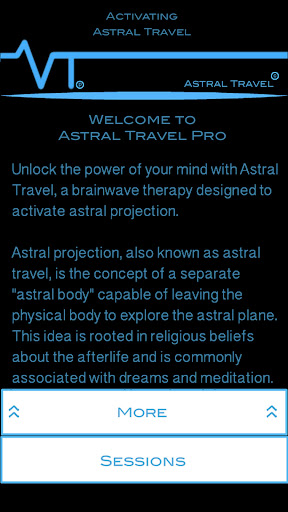 Android application Astral Travel Pro screenshort