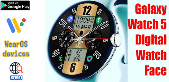 Ultra Hybrid watchface NTV101