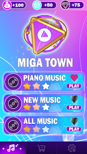 Happy Miga town Piano Game