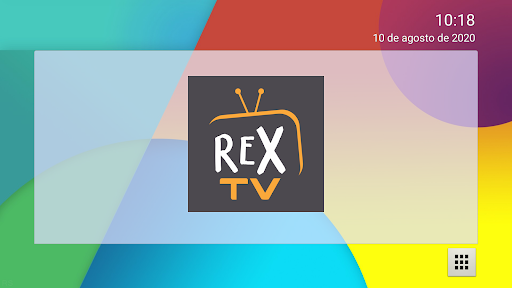 Android application Rex TV STB screenshort
