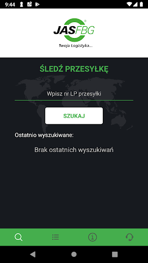 Android application JAS-FBG screenshort