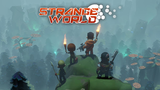 Télécharger Gratuit Strange World - Offline Survival RTS Game  APK MOD (Astuce) screenshots 1
