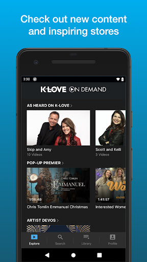 K-LOVE On Demand Screen 3