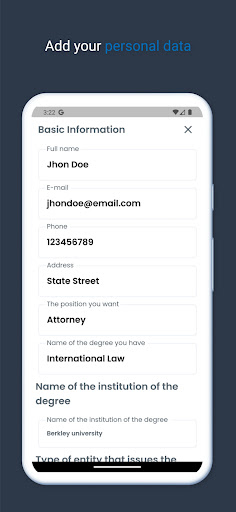 AI: Cover Letter Maker Screen 3