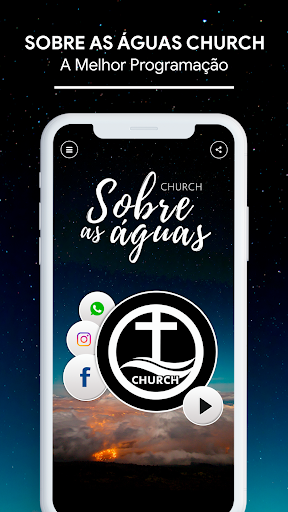 Android application Sobre as Águas Church screenshort