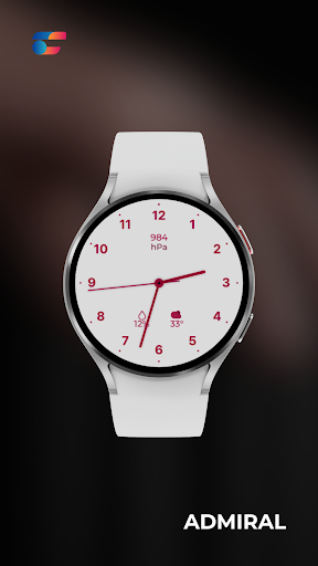 Admiral: Analog Watch Face Screen 3