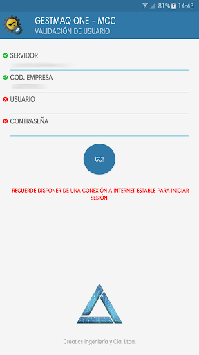 Android application Gmo mcc screenshort