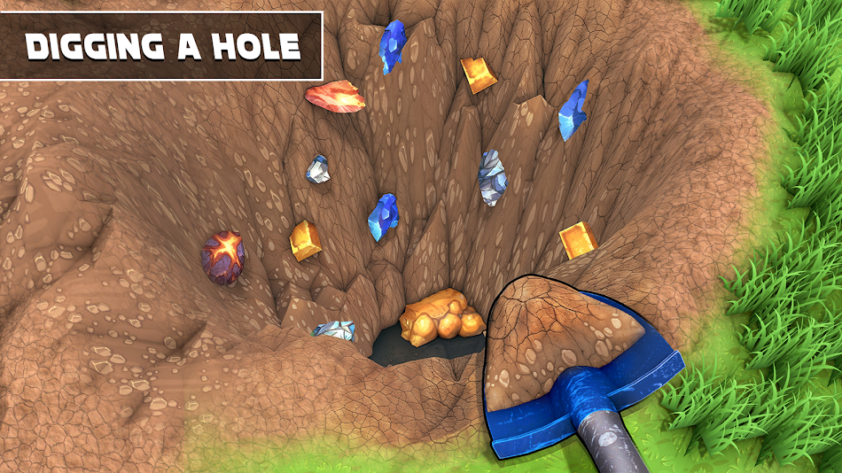 #3. Digging Game: A Hole Simulator (Android) By: Broman Studio