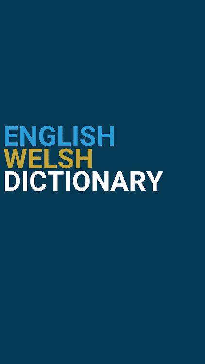 English : Welsh Dictionary - 3.0.2 - (Android)