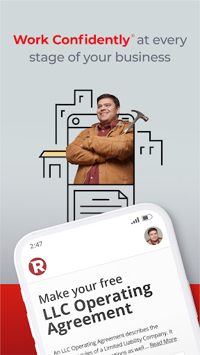 Screenshot of Rocket Lawyer Legal & Law Help