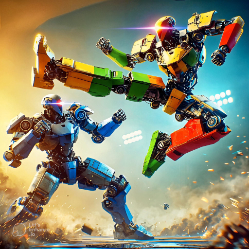 Steel Titans - Mech Fight Logo