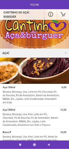 Cantinho do Açaí Burguer Screen 2