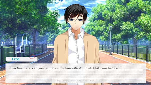 Last Rx. Visual Novel Screenshot