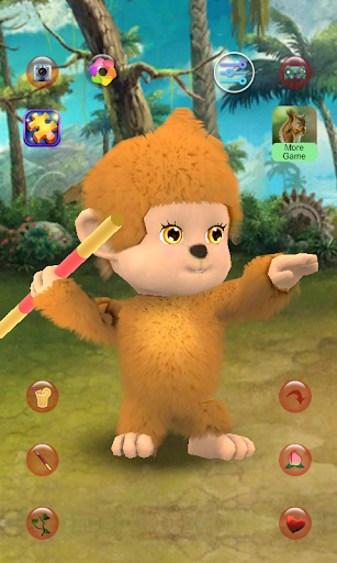 Talking Cute Monkey 1.3.8 screenshots 1