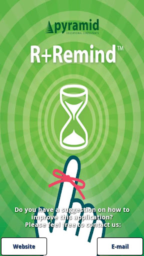 Android application R+Remind screenshort