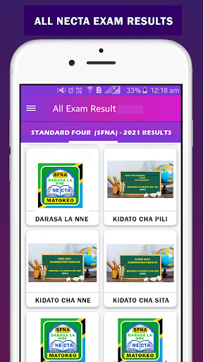 Matokeo Ya Darasa la NneSFNA