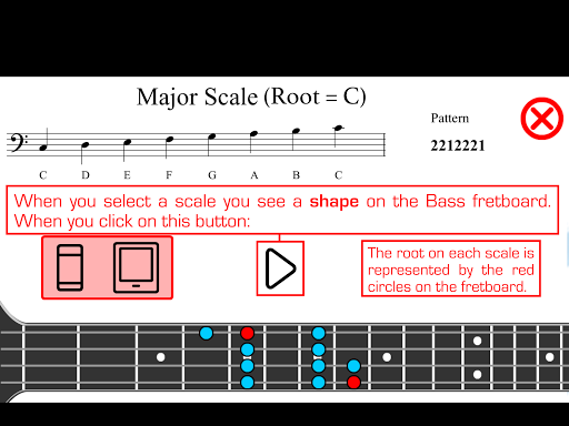 Bass Scales screenshot 9