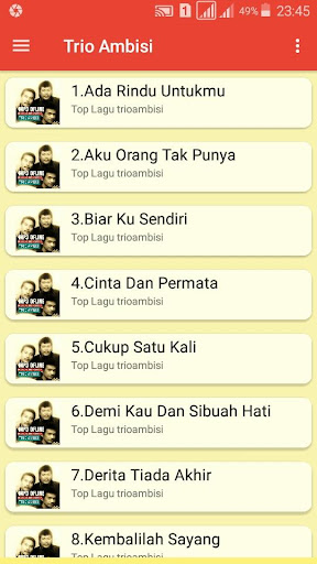 Nostagia Trio Ambisi