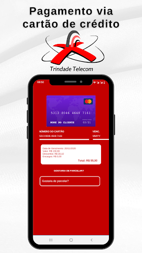 Android application Trindade Telecom screenshort
