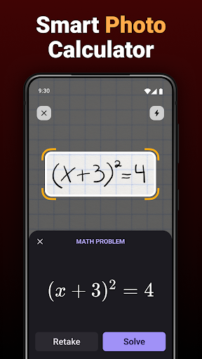 Screenshot of Calculator & AI Math Solver