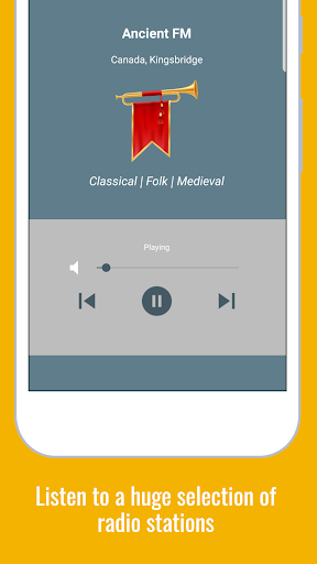 Android application Medieval Music Radio screenshort