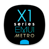 X1S Metro EMUI 5 Theme (Black) icon
