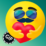 Cover Image of Baixar GIF de adesivos emoji animados 1.3 APK