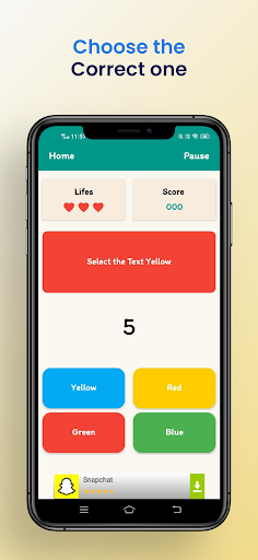 Color Challenge Screen 3