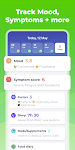 screenshot of Symptom, Mood & Period Tracker