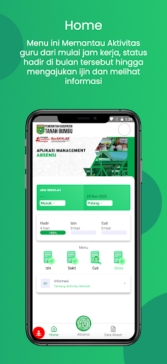 Aplikasi Absensi Tanah Bumbu Screen 2