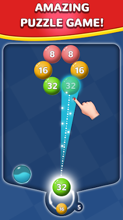 Game screenshot Number Bubble Shooter mod apk