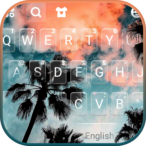 Tropical Sky Keyboard Backgrou  Icon